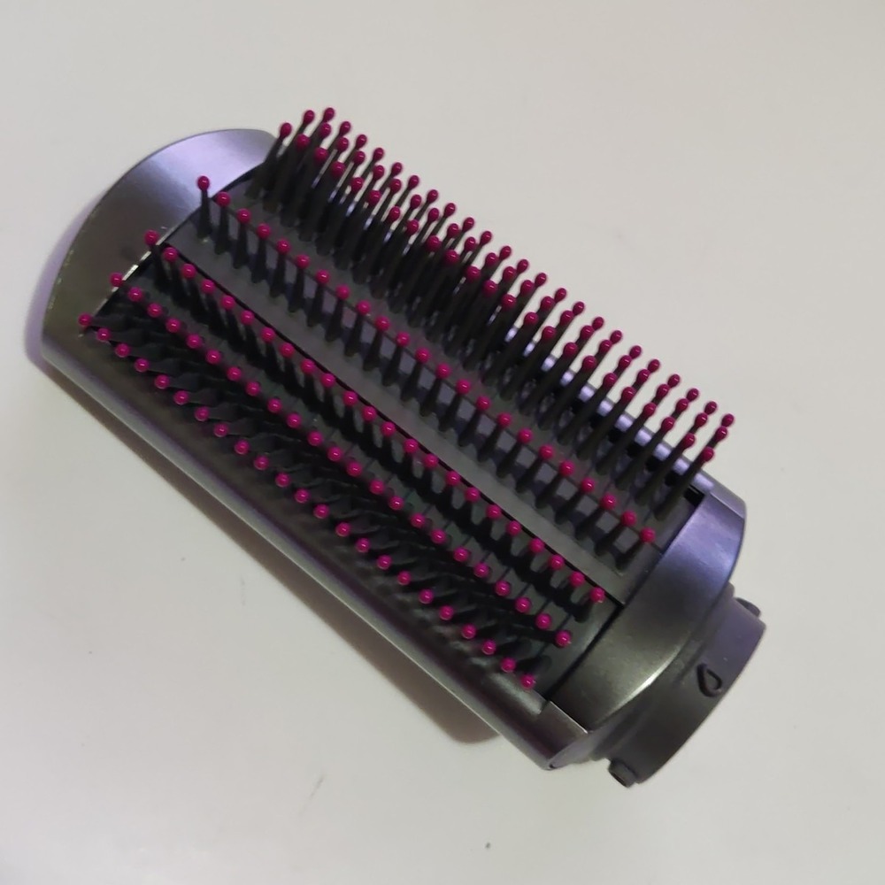 DYSON Airwrap Soft Smoothing Brush Attachment Nickel Fuchsia - Great Condition